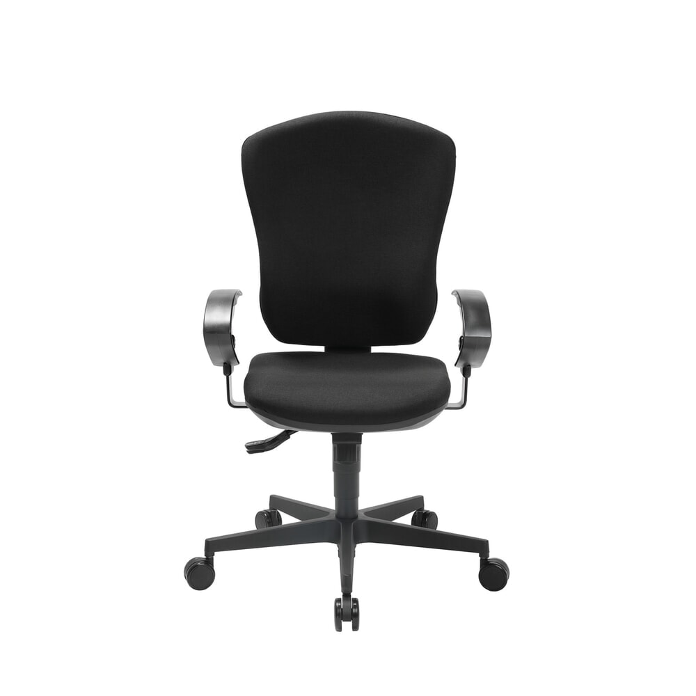 Produktabbildung: SITWELL STEIFENSAND Bandscheiben-Bürostuhl Flash Polster, Synchron-Mechanik, Stoff-Rückenlehne, Tragkraft 110 kg