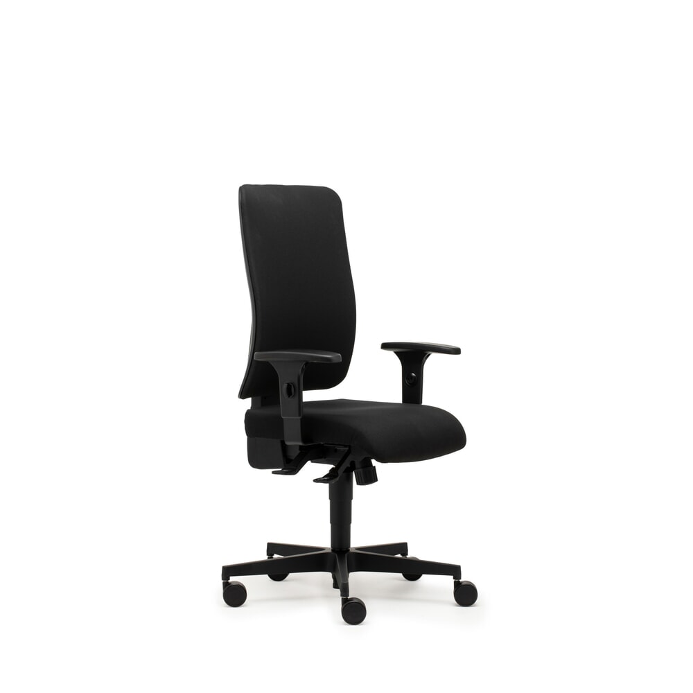 Produktabbildung Nr. 3: SITWELL STEIFENSAND Bürostuhl Straight Polster, Synchron-Mechanik, höhenverstellbare Ring-Armlehne, Stoff-Rückenlehne