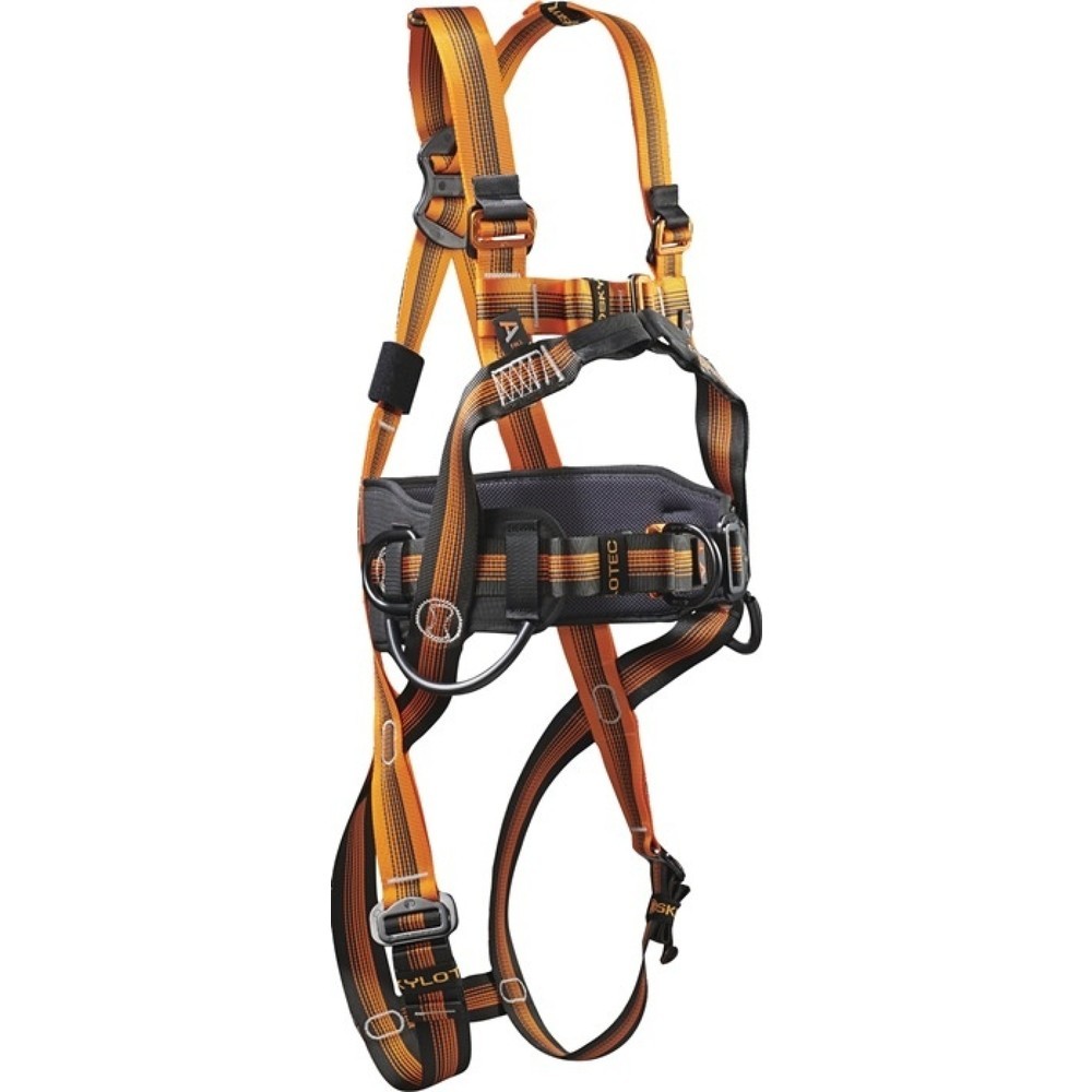 Produktabbildung: SKYLOTEC Auffanggurt Falc Standard, EN361:2002, EN358:2018, schwarz/orange/anthrazit