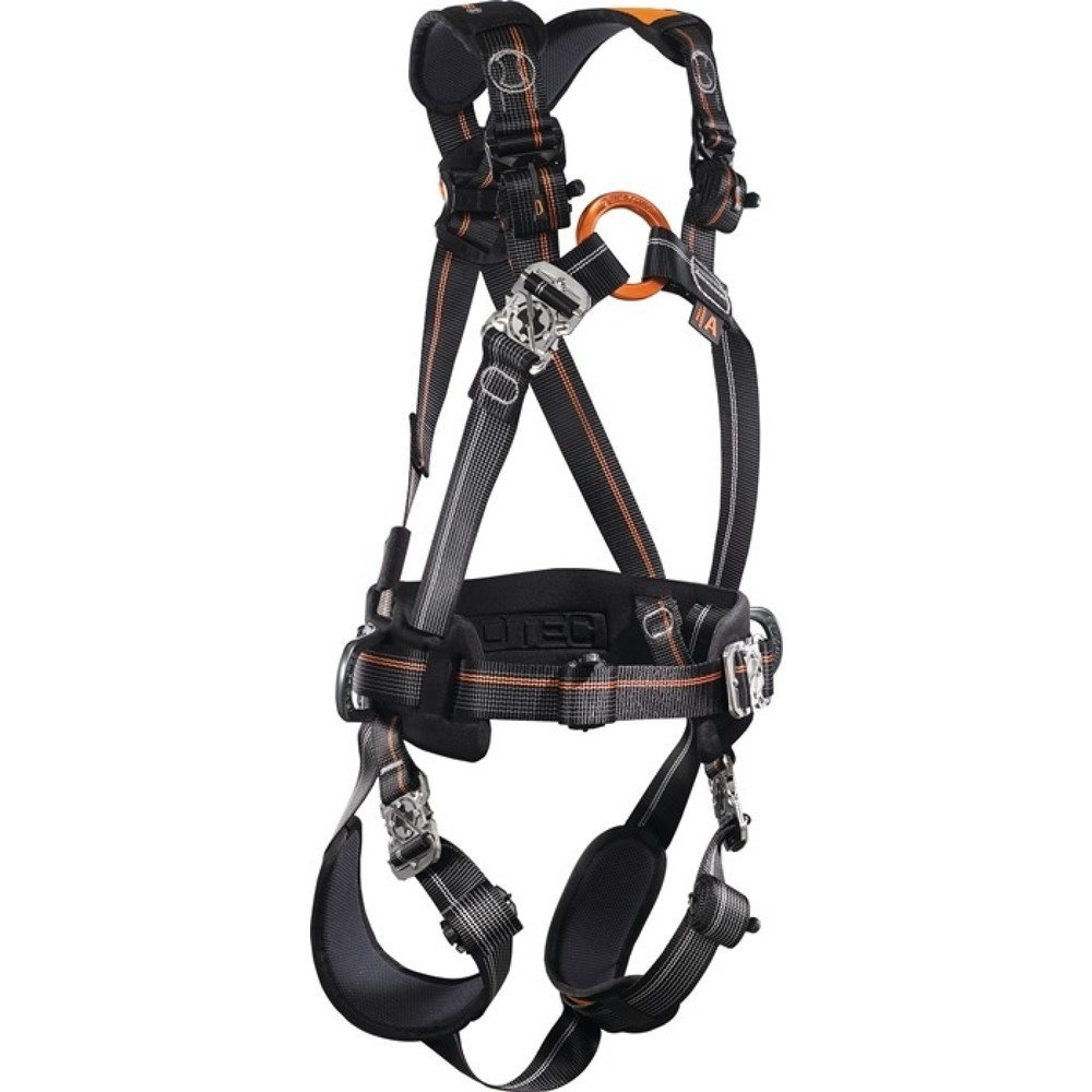 Produktabbildung: SKYLOTEC Auffanggurt Ignite Trion, EN361:2002, schwarz/orange/anthrazit