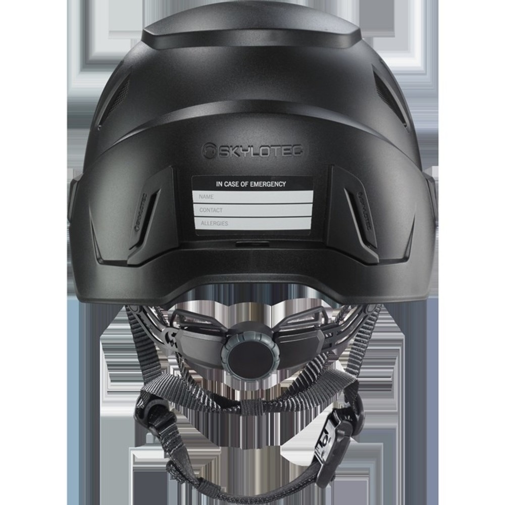 Produktabbildung Nr. 5: SKYLOTEC Industriekletterhelm INCEPTOR GRX, schwarz, Polycarbonat/Acrylnitril Butadien Styrol