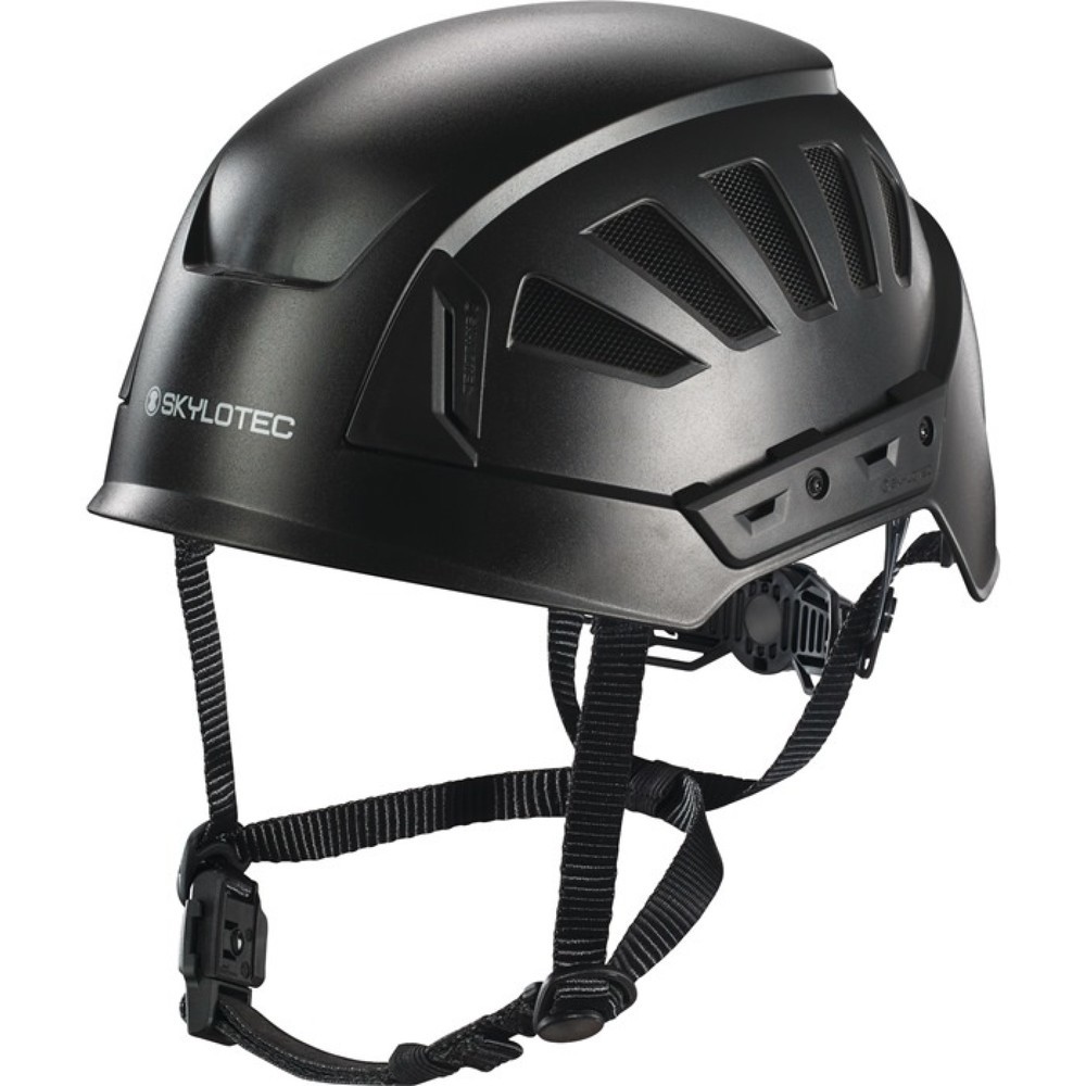 Produktabbildung: SKYLOTEC Industriekletterhelm INCEPTOR GRX, schwarz, Polycarbonat/Acrylnitril Butadien Styrol