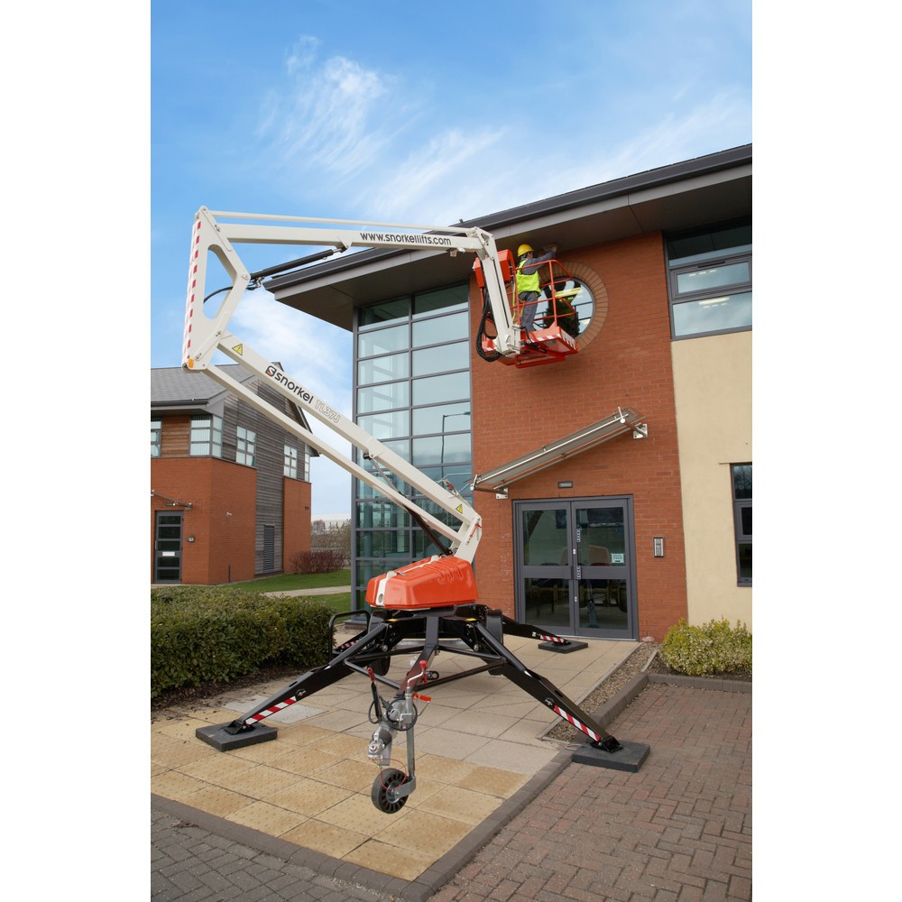 Produktabbildung Nr. 2: Snorkel Anhänger-Gelenkarbeitsbühne TL37J BI, Tragkraft 215 kg, Arbeitshöhe 12,9 m