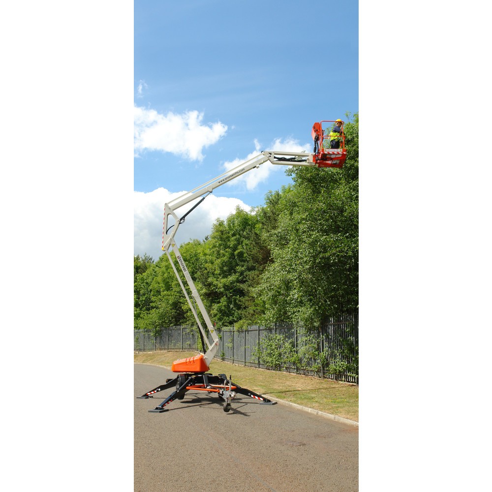 Produktabbildung Nr. 3: Snorkel Anhänger-Gelenkarbeitsbühne TL37J BI, Tragkraft 215 kg, Arbeitshöhe 12,9 m