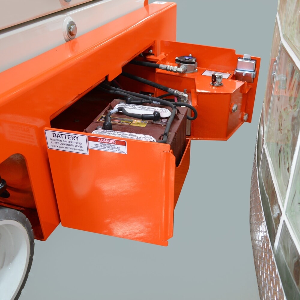 Produktabbildung Nr. 5: Snorkel Batterie-Scherenarbeitsbühne S3219E, elektrisch verfahrbar, TK 250 kg, max. 7,7 m Arbeitshöhe