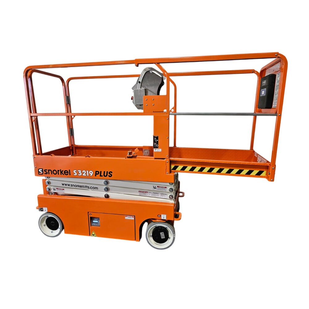 Produktabbildung Nr. 10: Snorkel Batterie-Scherenarbeitsbühne S3219Plus, elektrisch verfahrbar, Tragkraft 272 kg, Arbeitshöhe max. 7,79 m
