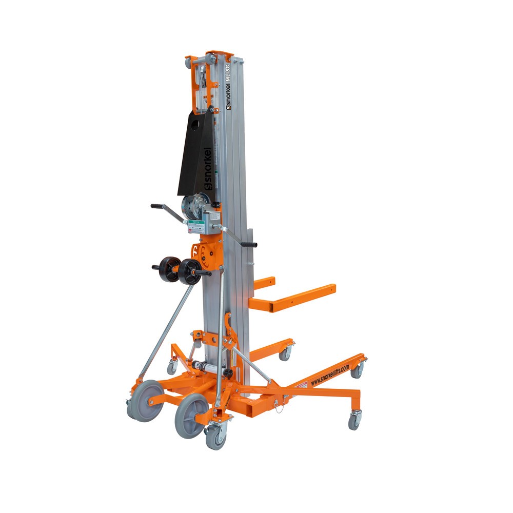 Produktabbildung Nr. 2: Snorkel Materiallift ML18C, inkl. seitl. Stützen, max. Hubhöhe 5,6 m