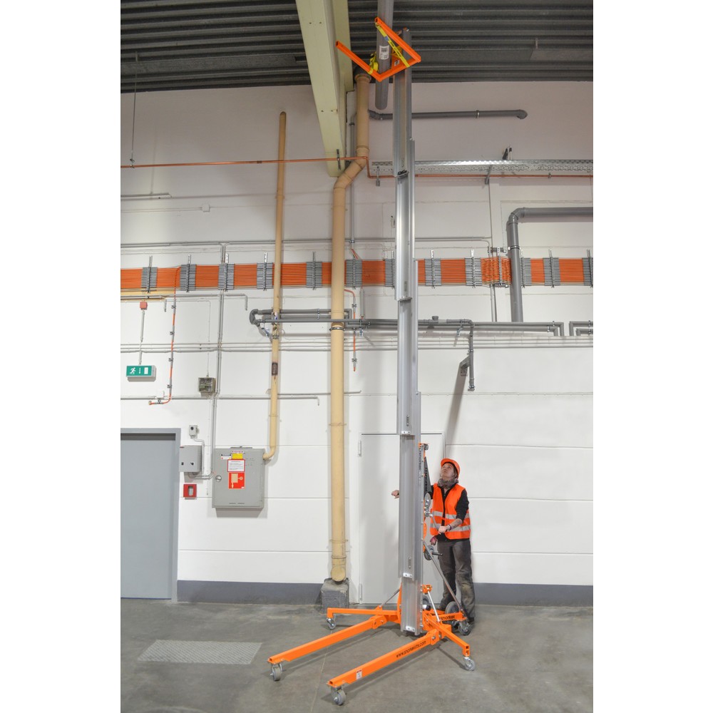 Produktabbildung Nr. 3: Snorkel Materiallift ML20l, inkl. seitl. Stützen, max. Hubhöhe 6,2 m