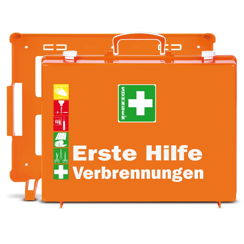 SÖHNGEN® Erste-Hilfe-KofferMT-CD Brandverletzungen mit Füllung Produktabbildung: SÖHNGEN® Erste-Hilfe-KofferMT-CD Brandverletzungen mit Füllung