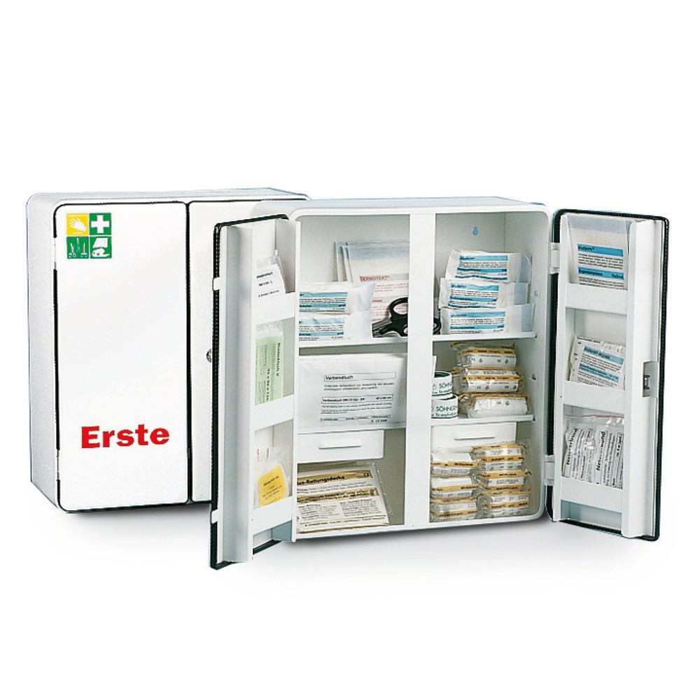 Produktabbildung: SÖHNGEN® Verbandschrank HAMBURG, mit Füllung DIN 13157