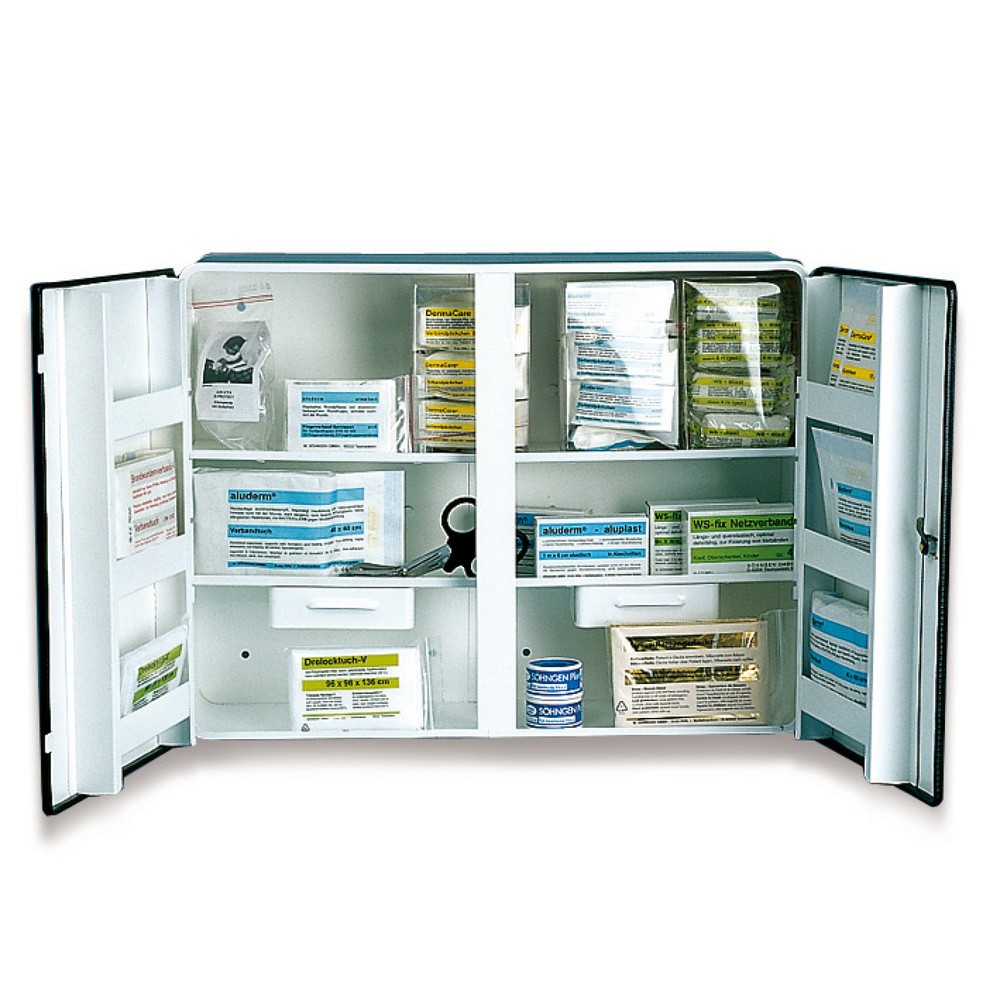 Produktabbildung Nr. 1: SÖHNGEN® Verbandschrank LONDON, mit Füllung DIN 13169
