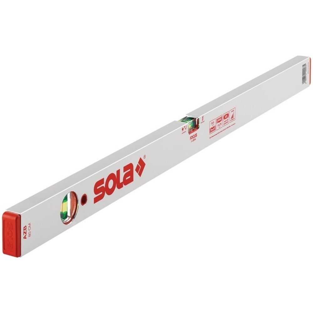 Produktabbildung: SOLA Wasserwaage AZB, 40 cm, Aluminium silber