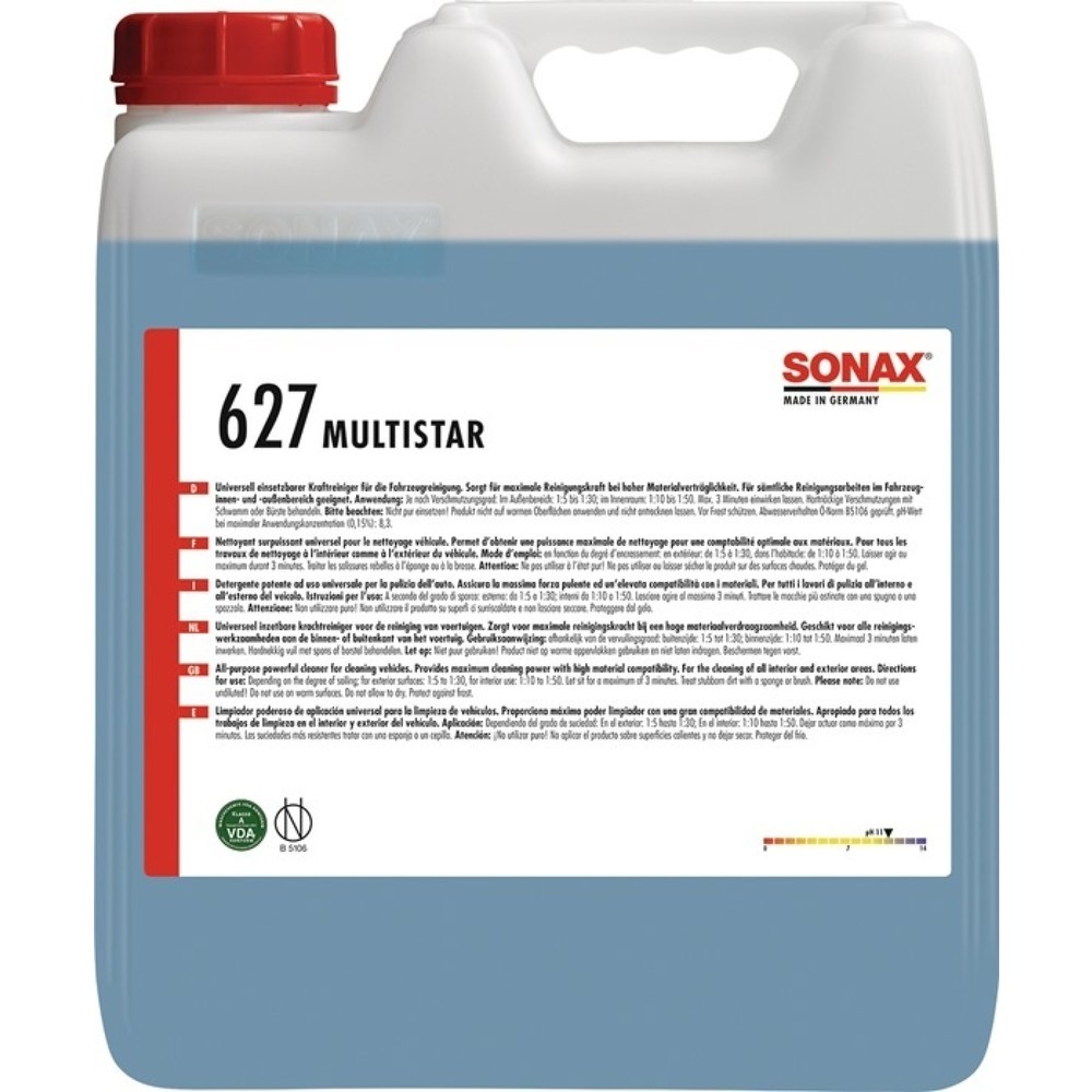 Produktabbildung: SONAX Kraftreiniger MultiStar, 10 l, Konzentrat