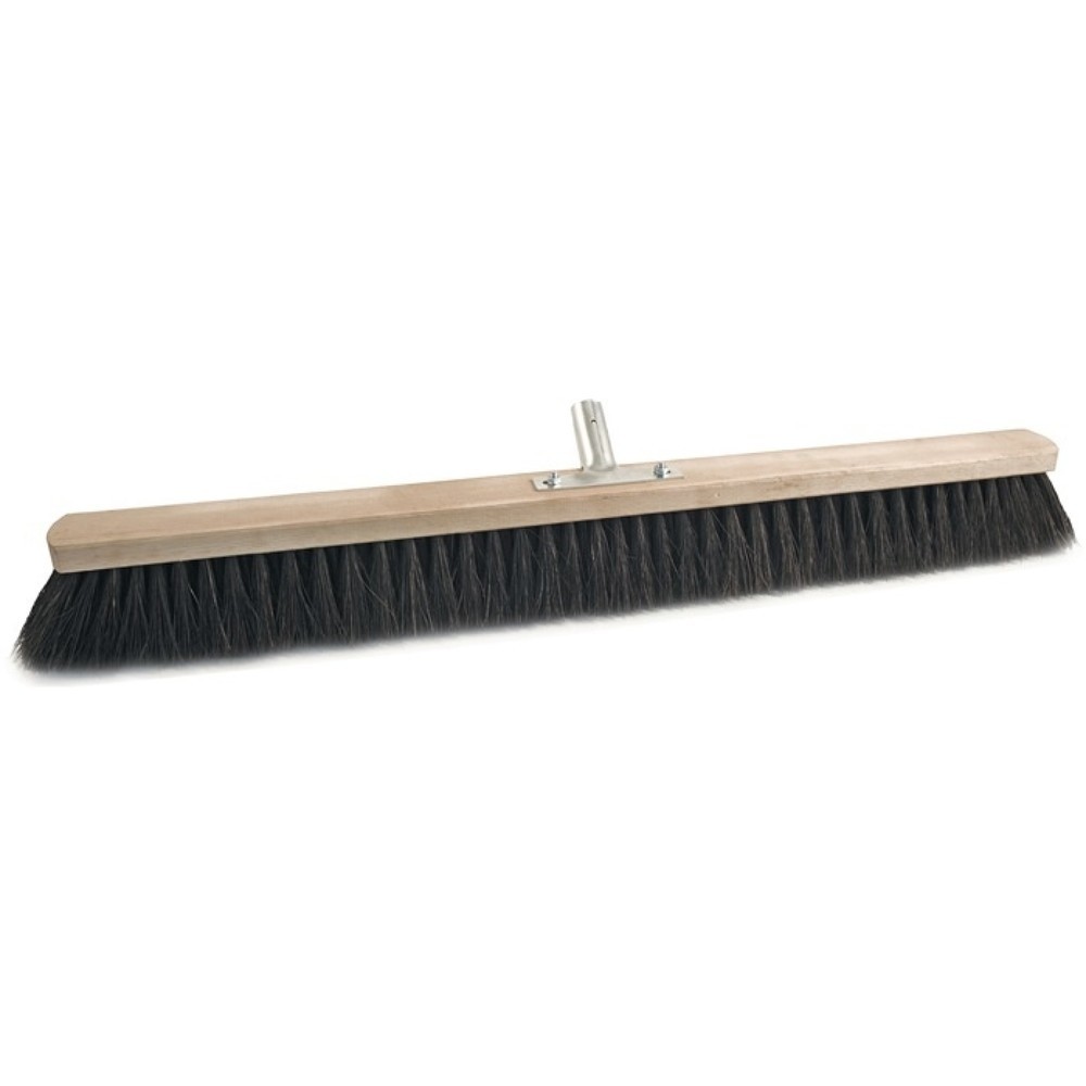 Produktabbildung: SOREX Besen Arenga m.Metallstielhalter Flachholz L.600mm