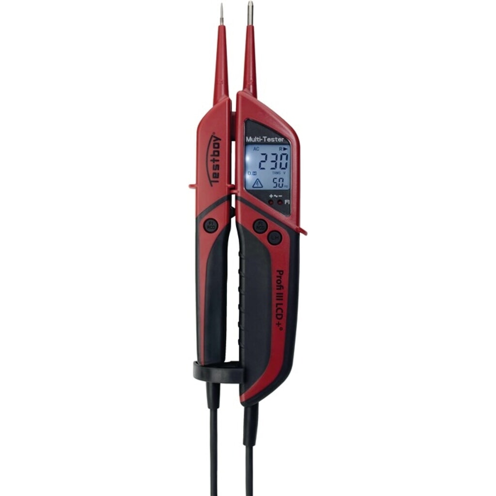 SpannungsDurchgangsprfer Profi III LCD 31000 V AC41400 V DC Produktabbildung: SpannungsDurchgangsprfer Profi III LCD 31000 V AC41400 V DC