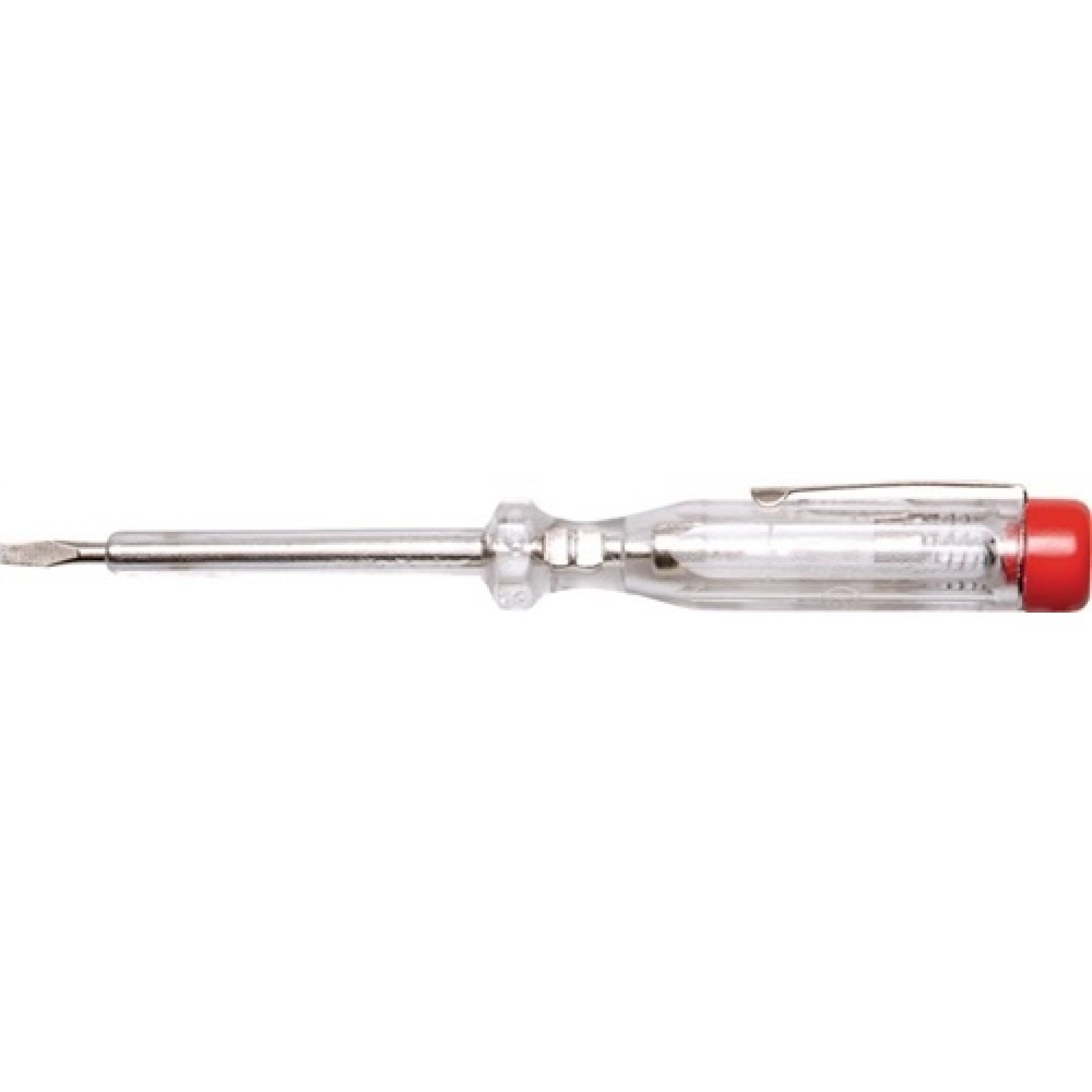 Produktabbildung: Spannungsprüfer 120-250V AC B.3,0mm L.65/140mm m.Ansteckcklip VDE/GS