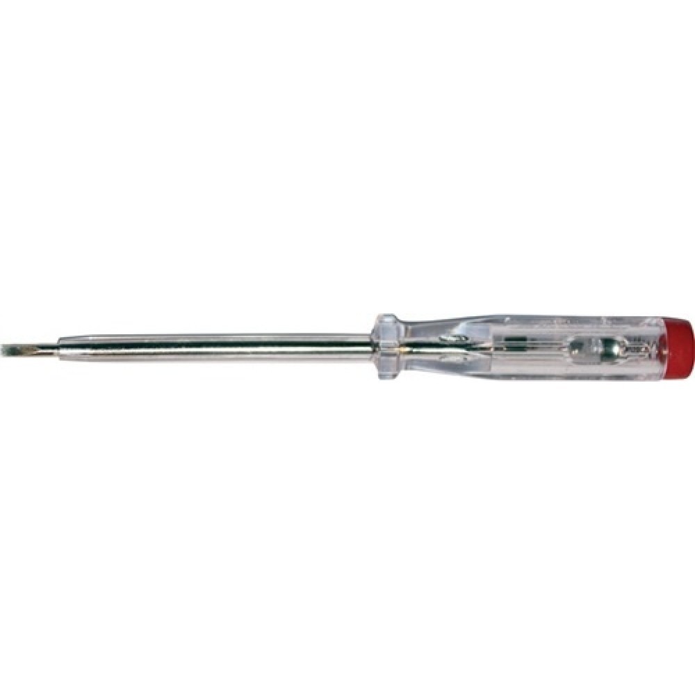 Produktabbildung: Spannungsprüfer 120-250V AC B.3,5mm L.100/190mm Rundklinge VDE/GS