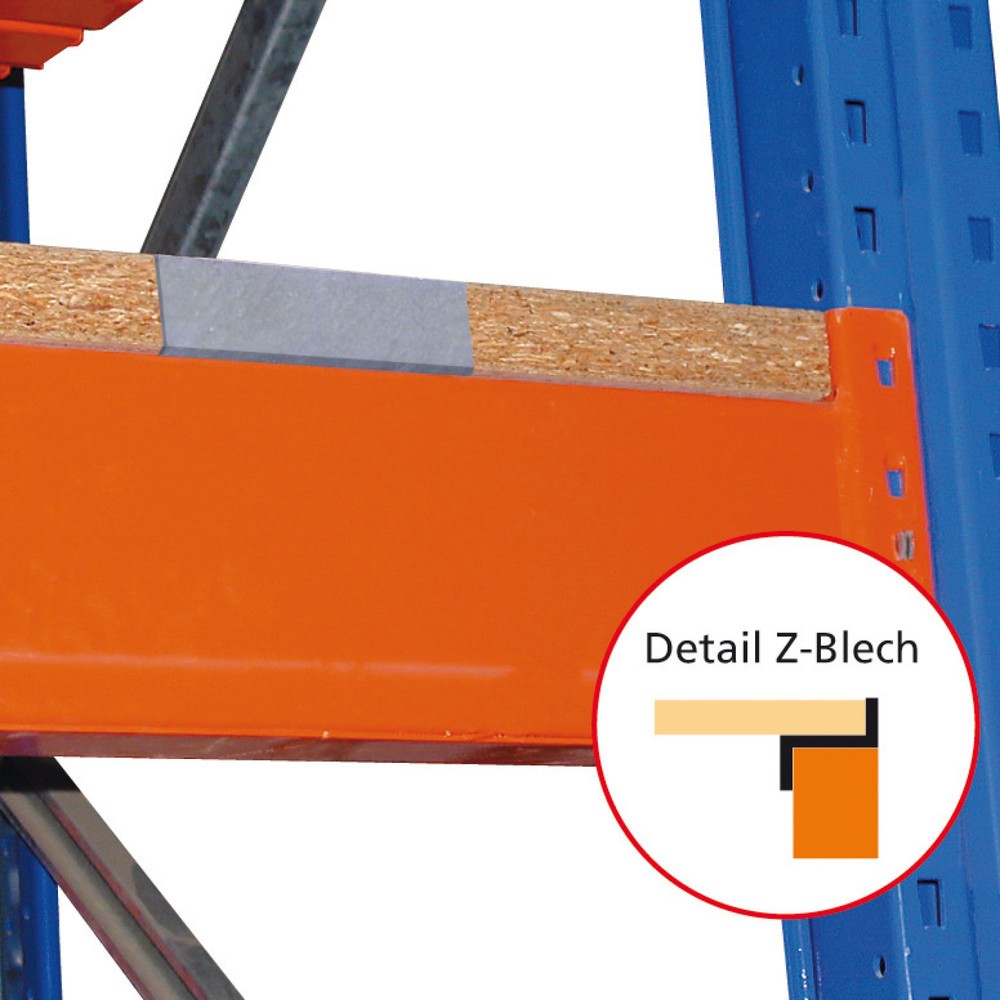 Produktabbildung: Spanplatte für SCHULTE Palettenregal Typ S, BxT 1.825 x 1.100 mm