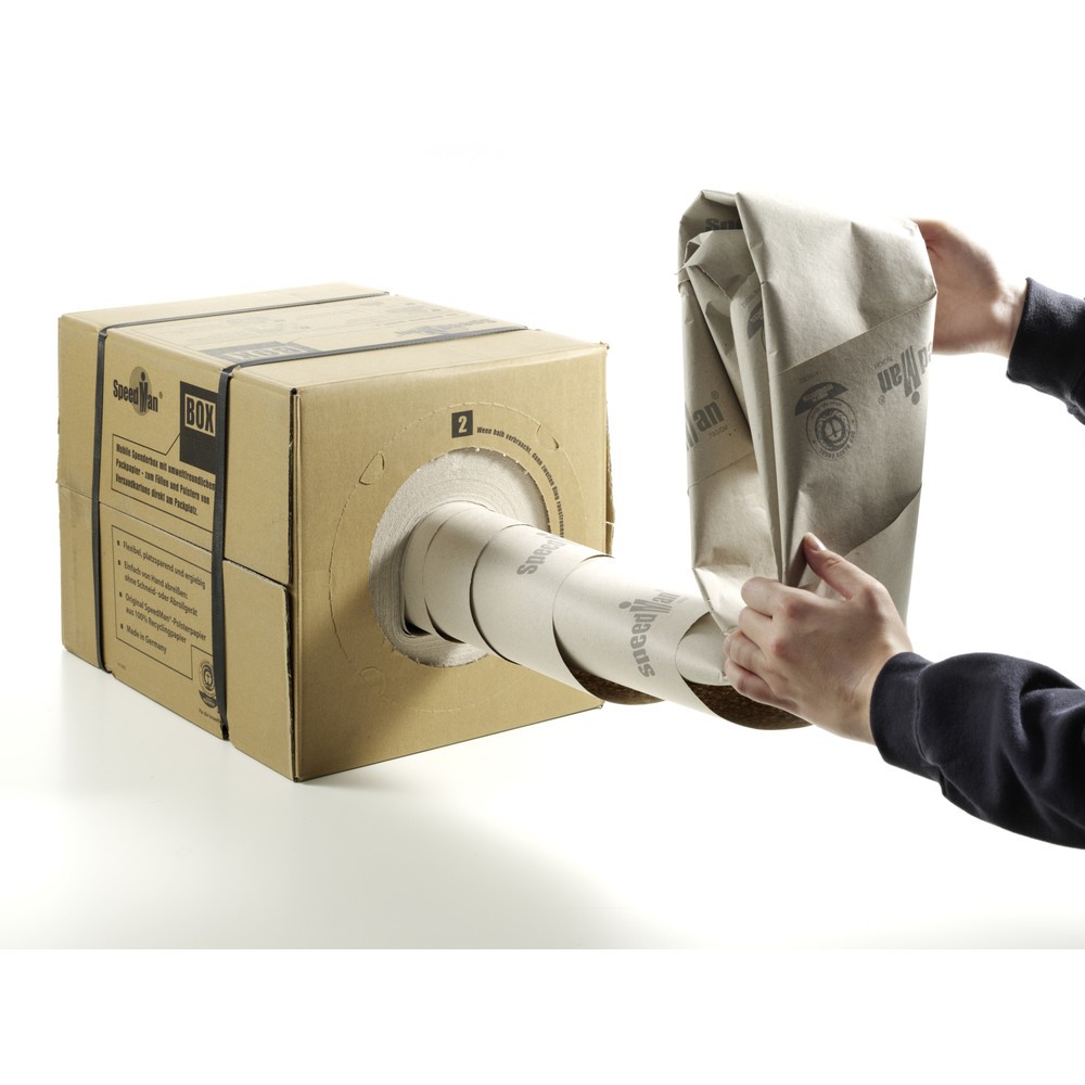Produktabbildung Nr. 2: SpeedMan Box® Polsterpapier, HxBxT 297 x 297 x 400 mm, Rollenlänge 450 m, ca. 70 g/m²