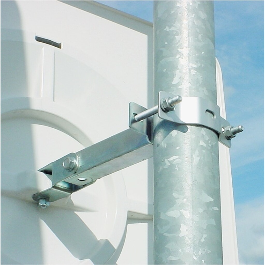 SPL Sicherheits-/Verkehrsspiegel, für 2 Richtungen, D.600 mm Kunststoff, gelb/schwarz, 11 m Produktabbildung Nr. 2: SPL Sicherheits-/Verkehrsspiegel, für 2 Richtungen, D.600 mm Kunststoff, gelb/schwarz, 11 m