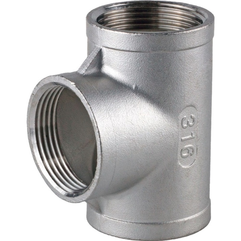 Produktabbildung: SPRINGER Gewindefitting T-Stück 90° IG, 307, NPS=1/2 ″