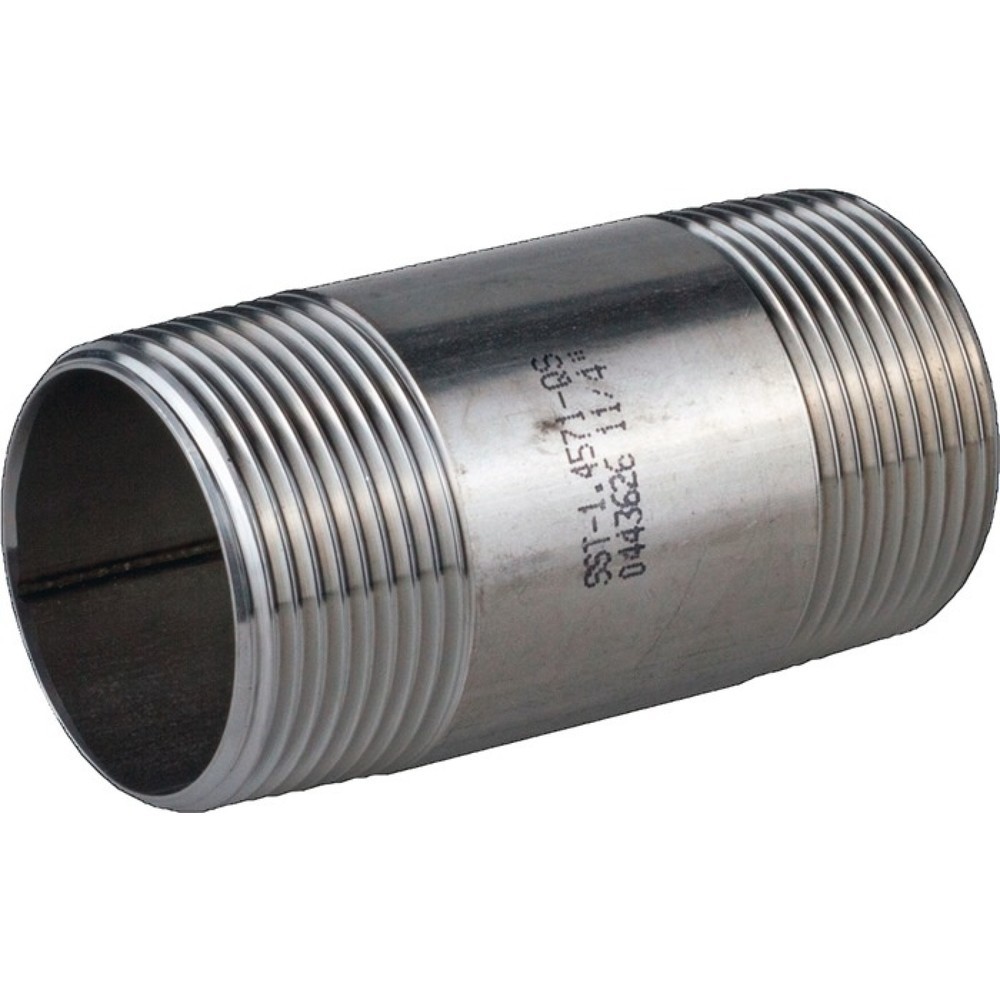 Produktabbildung: SPRINGER Rohrdoppelnippel EN 10226-1, 31004, NPS=2 ″, L 100 mm