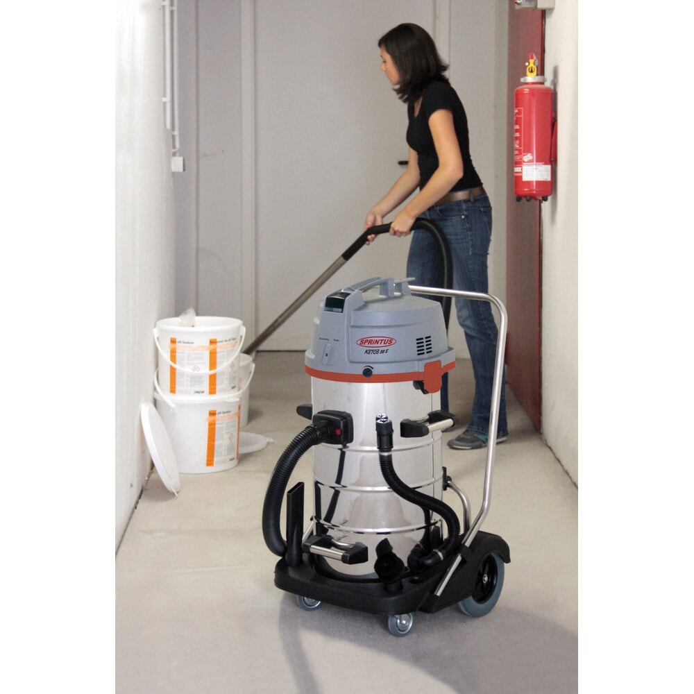 Produktabbildung Nr. 5: SPRiNTUS Nass-Trockensauger, mit HEPA-13-Filter, KETOS N 56/2 E 55 l, Leistung 2.600 W