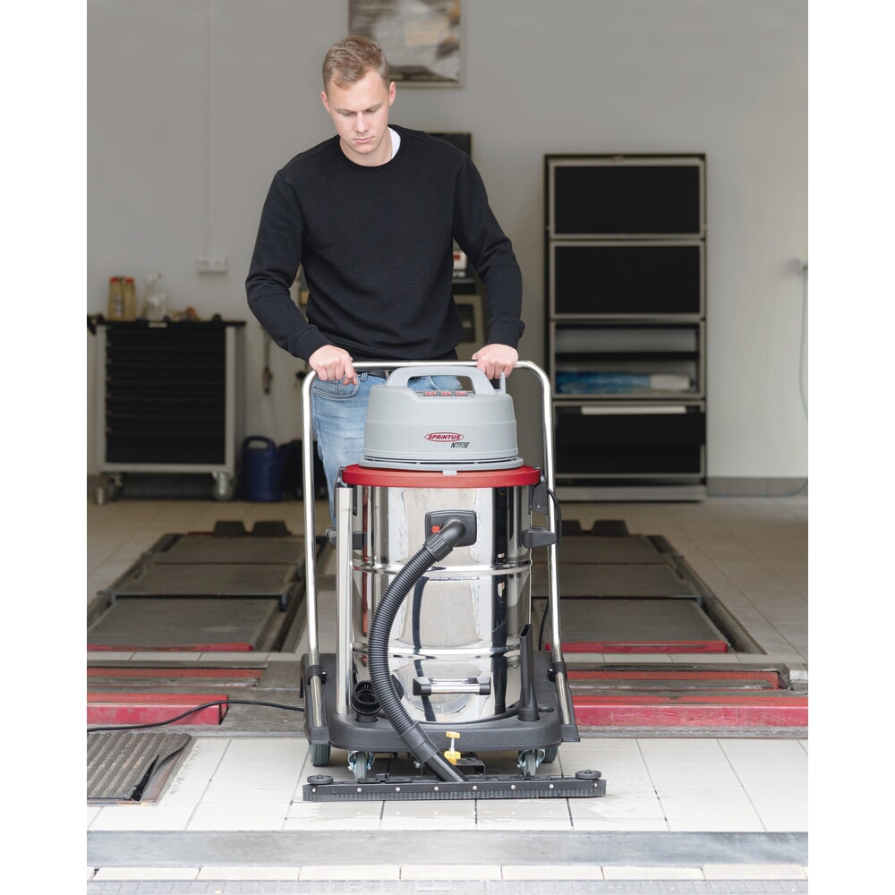 Produktabbildung Nr. 3: SPRiNTUS Nass-Trockensauger, N 77/3 E, 3 schaltbare Turbinen, 77 Liter Behältervolumen