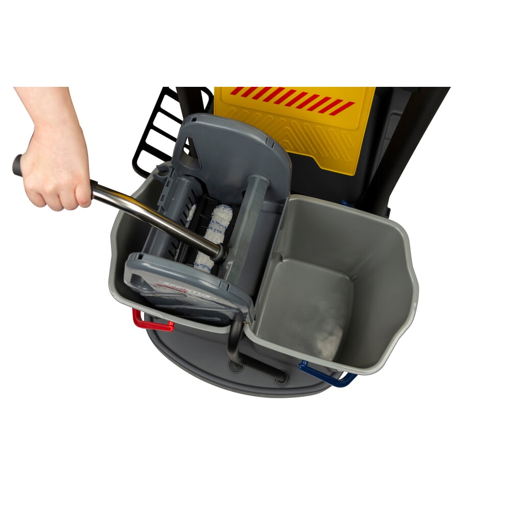 SPRiNTUS Servicewagen, Eimer 2x 17 Liter + 4x 4 Liter Produktabbildung Nr. 2: SPRiNTUS Servicewagen, Eimer 2x 17 Liter + 4x 4 Liter