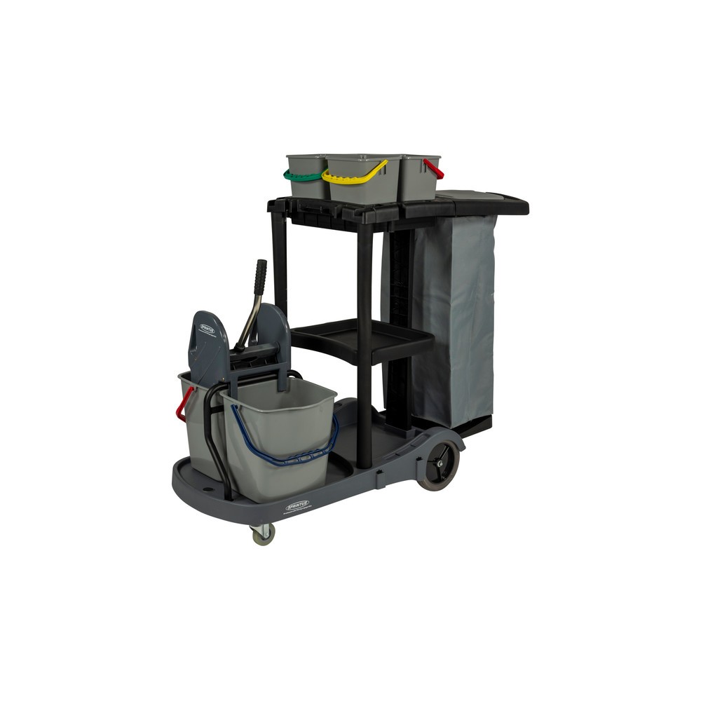 Produktabbildung Nr. 4: SPRiNTUS  Servicewagen, Eimer 2x 17 Liter + 4x 4 Liter