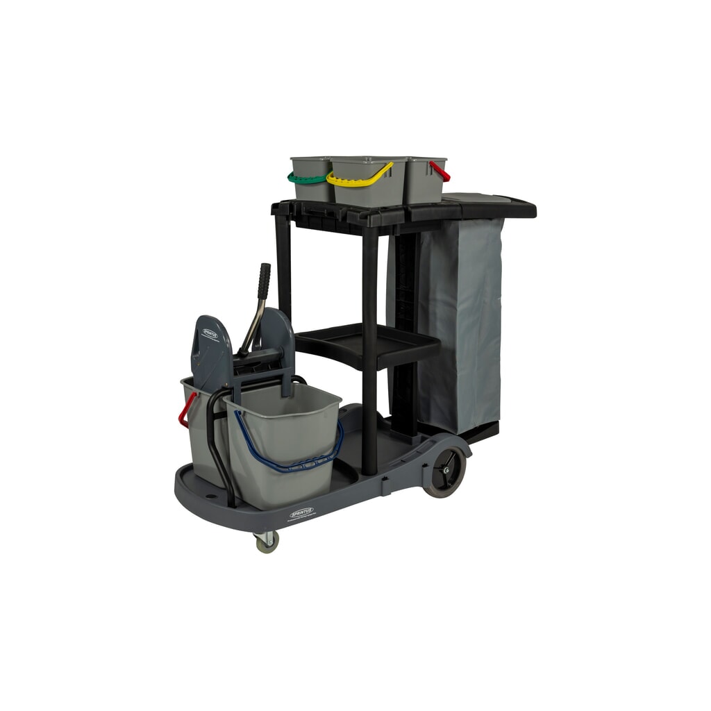 Produktabbildung Nr. 4: SPRiNTUS  Servicewagen, Eimer 2x 17 Liter + 4x 4 Liter