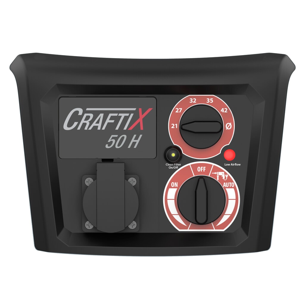 SPRiNTUS Sicherheitssauger CraftiX, 1.200 W, für gefährliche Stäube, Behälter 50 l, Staubklasse H Produktabbildung Nr. 3: SPRiNTUS Sicherheitssauger CraftiX, 1.200 W, für gefährliche Stäube, Behälter 50 l, Staubklasse H