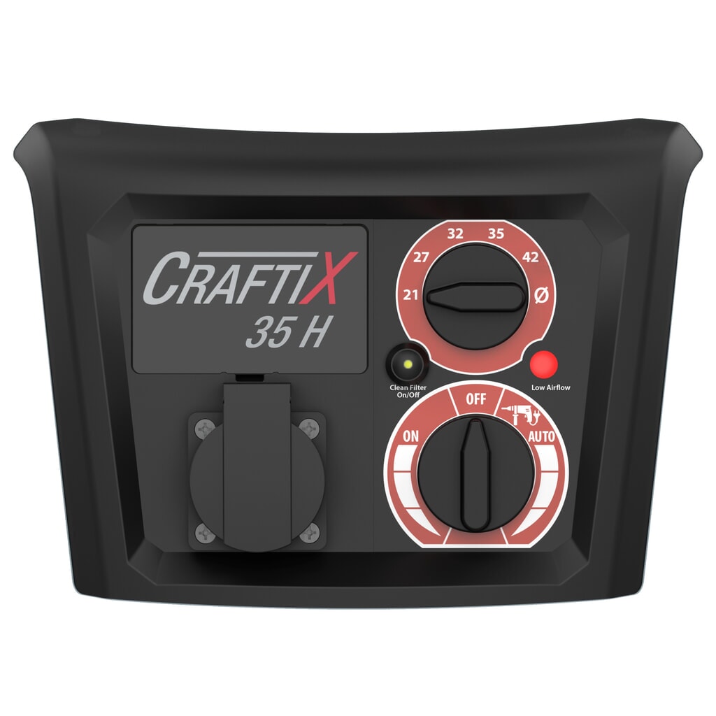 SPRiNTUS Sicherheitssauger CraftiX, 1.200 W, für gefährliche Stäube, Behälter 35 l, Staubklasse H Produktabbildung Nr. 3: SPRiNTUS Sicherheitssauger CraftiX, 1.200 W, für gefährliche Stäube, Behälter 35 l, Staubklasse H