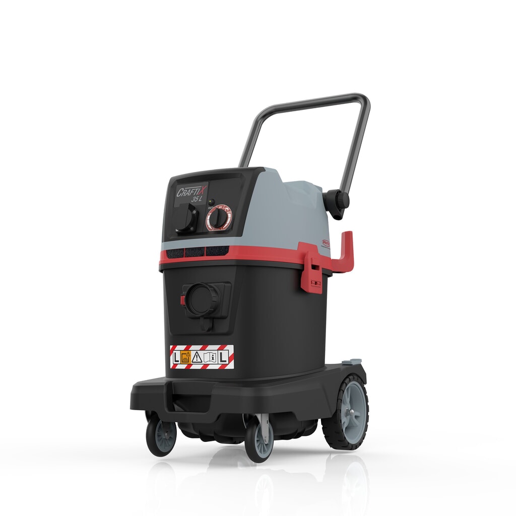 SPRiNTUS Sicherheitssauger CraftiX, 1.200 W, Behälter 35 l, Staubklasse L Produktabbildung: SPRiNTUS Sicherheitssauger CraftiX, 1.200 W, Behälter 35 l, Staubklasse L