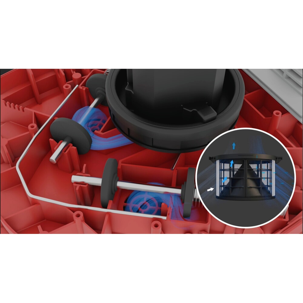 Produktabbildung Nr. 15: SPRiNTUS Sicherheitssauger CraftiX, 1.200 W, für gefährliche Stäube, Behälter 35 l, Staubklasse M