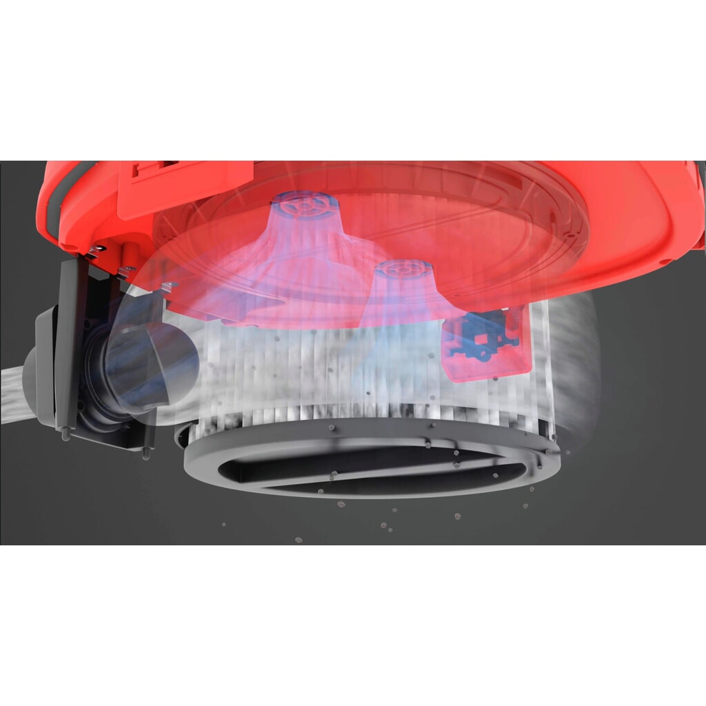 Produktabbildung Nr. 14: SPRiNTUS Sicherheitssauger CraftiX, 1.200 W, für gefährliche Stäube, Behälter 50 l, Staubklasse M