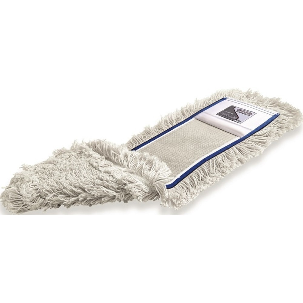 Produktabbildung: SPRiNTUS  Wischmopp, B400mm, mit Taschen Baumwolle/Polyester