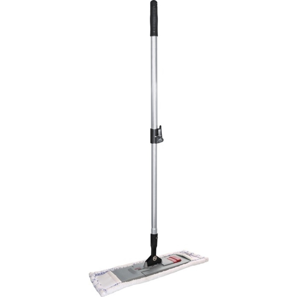 Produktabbildung: SPRiNTUS  Wischset, Mikrofaser weiß, Mopphalter, Alu-Teleskopstiel, Mopp, B500xL1450mm