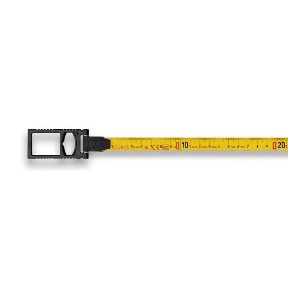 Produktabbildung Nr. 4: Stabila Kapselbandmaß LBM 2000 STEEL, Länge 20 m Bandbreite 13 mm, mm EG II PC-ABS / TPE Stahlband