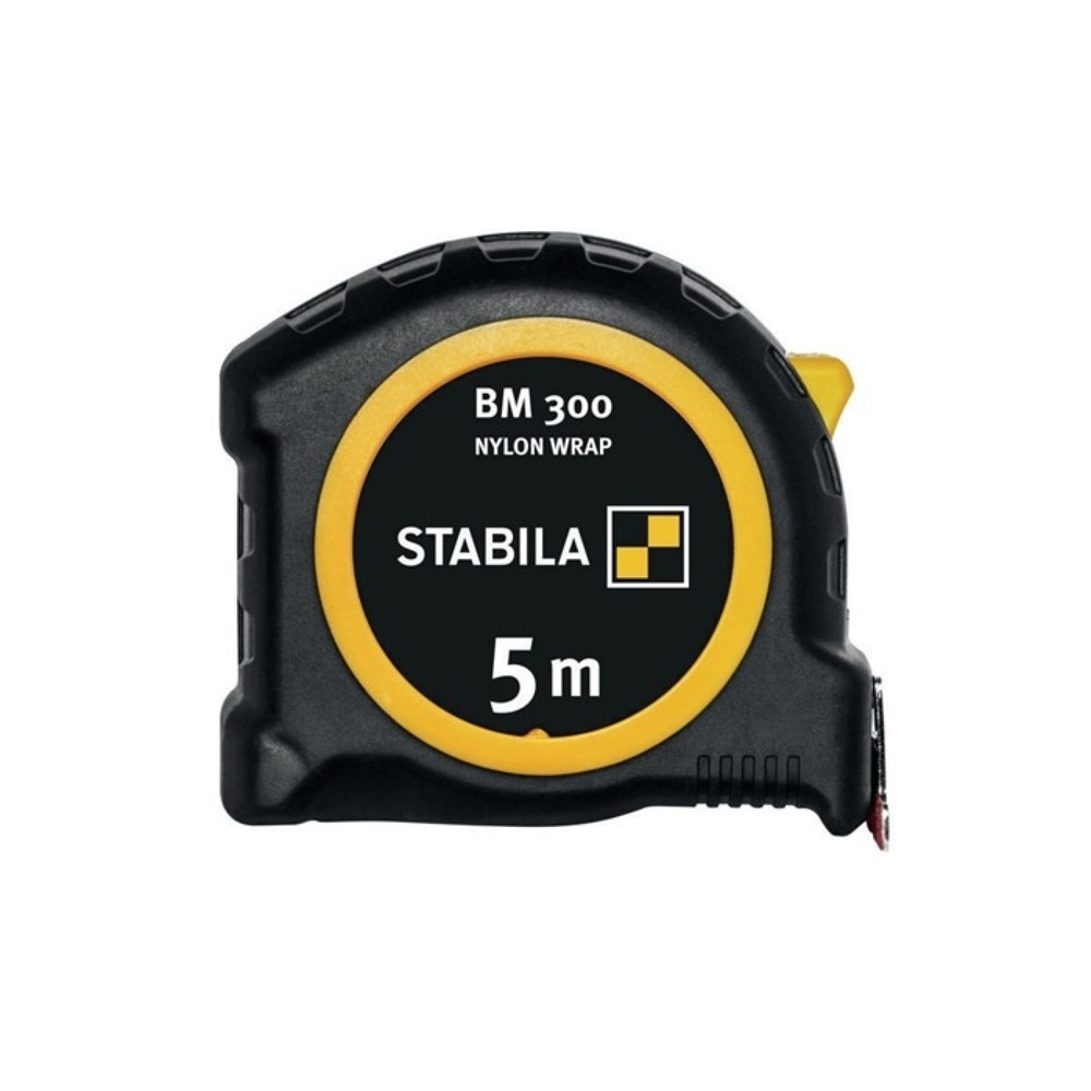Produktabbildung Nr. 2: Stabila Taschenrollbandmaß BM 300, Länge 5 m Breite 27 mm mm/mm, EG II PC-ABS / TPE EASY-CLIP
