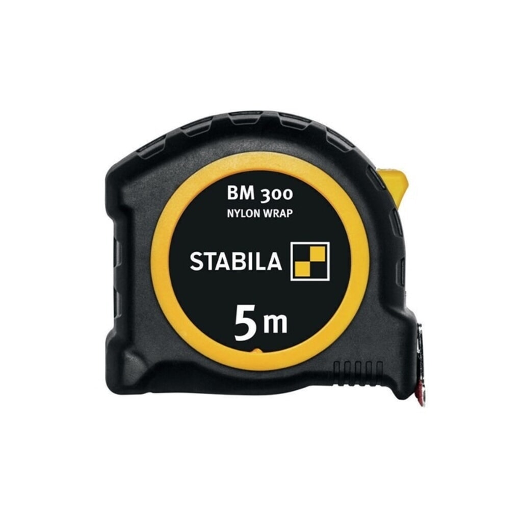 Produktabbildung Nr. 2: Stabila Taschenrollbandmaß BM 300, Länge 5 m Breite 27 mm mm/mm, EG II PC-ABS / TPE EASY-CLIP