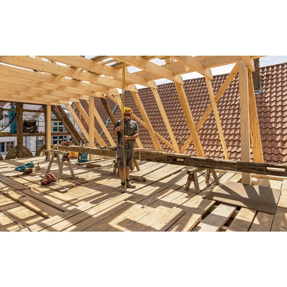Produktabbildung Nr. 11: Stabila Taschenrollbandmaß BM 300, Länge 5 m Breite 27 mm mm/mm, EG II PC-ABS / TPE EASY-CLIP