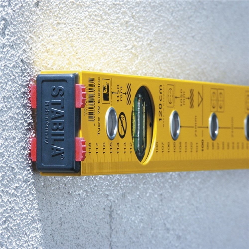 Produktabbildung Nr. 2: STABILA Wasserwaage 70 Electric 43cm Alu.gelb ± 0,5mm/m