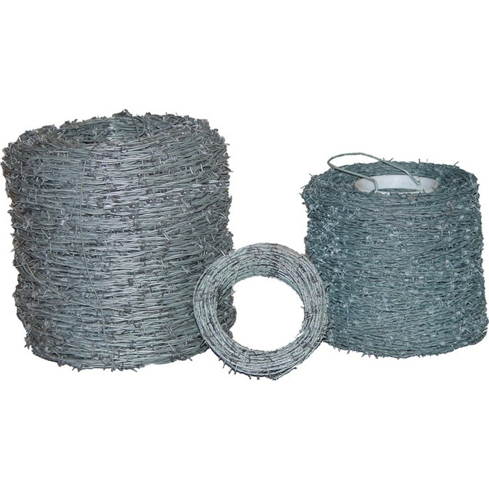 Produktabbildung: Stacheldraht, verzinkt, Drahtstärke 1,7 mm