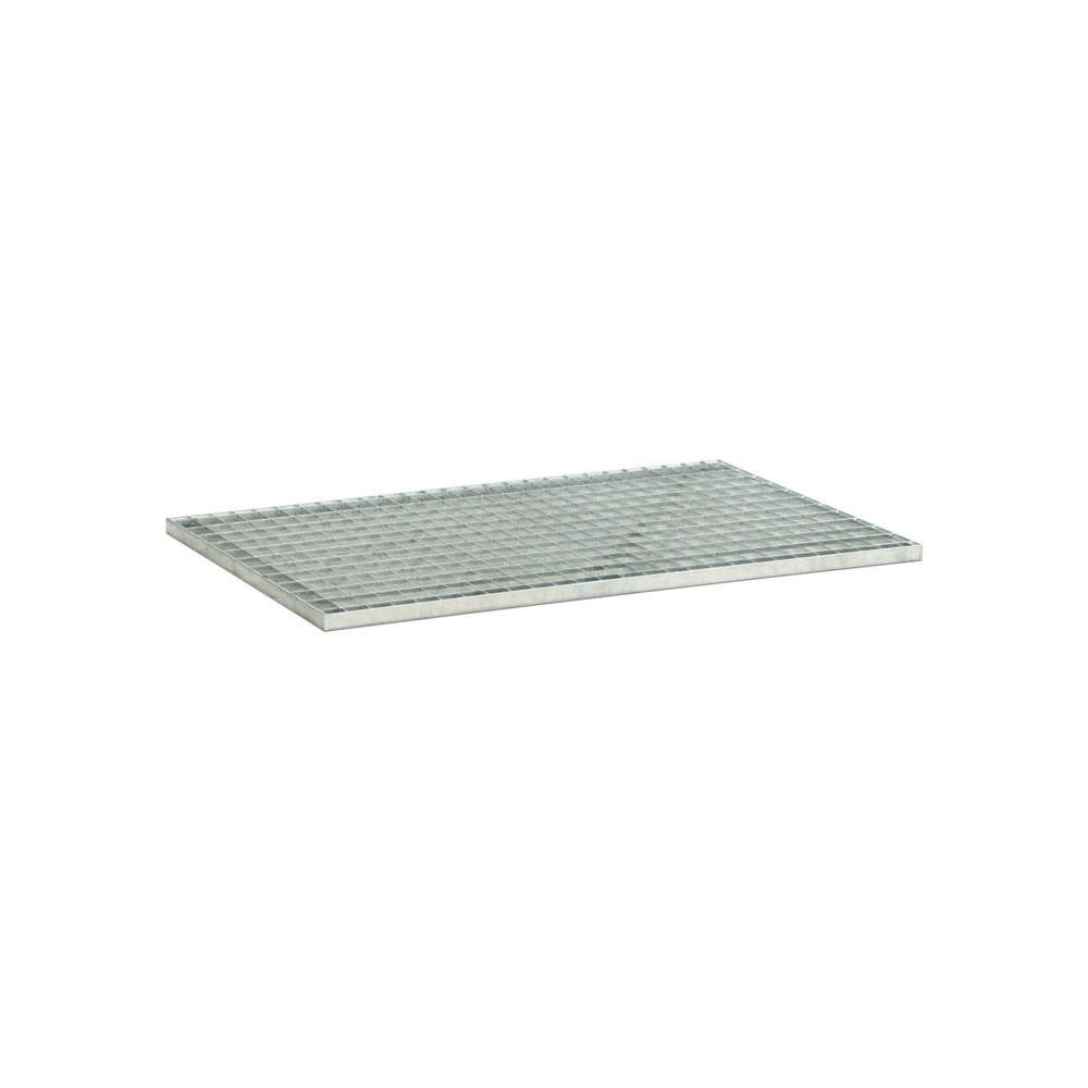 Produktabbildung: Stahl-Gitterrost für CEMO Palettenauffangwanne 220/2, 425/4, 425/4e