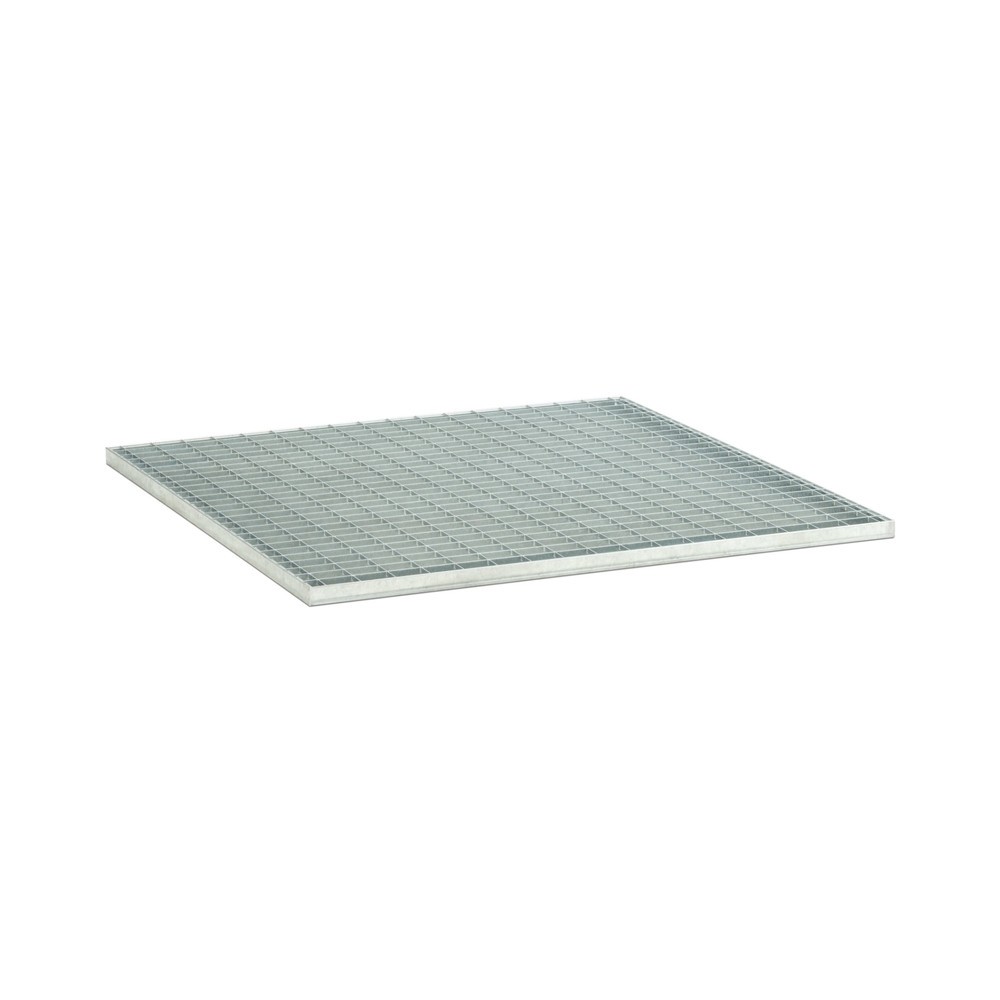 Produktabbildung: Stahl-Gitterrost für CEMO Palettenauffangwanne 220/4, 400/4