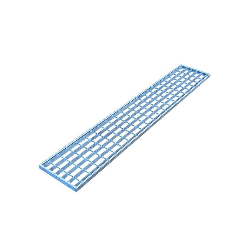 Produktabbildung: Stahl-Gitterrost für CEMO PE-Gefahrstoffdepot 220/2, Abfüllfläche, HxBxT 30 x 1.500 x 270 mm