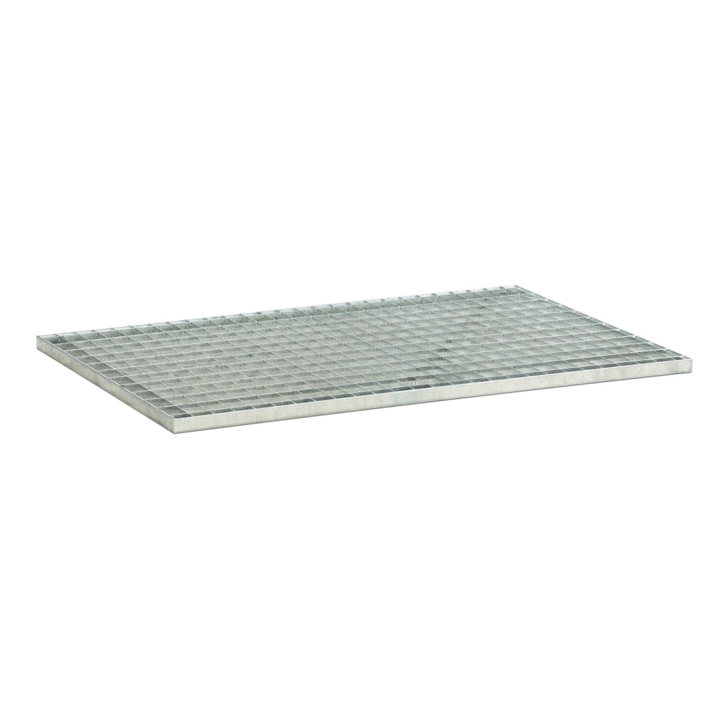 Stahl-Gitterrost für CEMO PE-Regaleinhängewanne 18/230, 27/230 Produktabbildung: Stahl-Gitterrost für CEMO PE-Regaleinhängewanne 18/230, 27/230