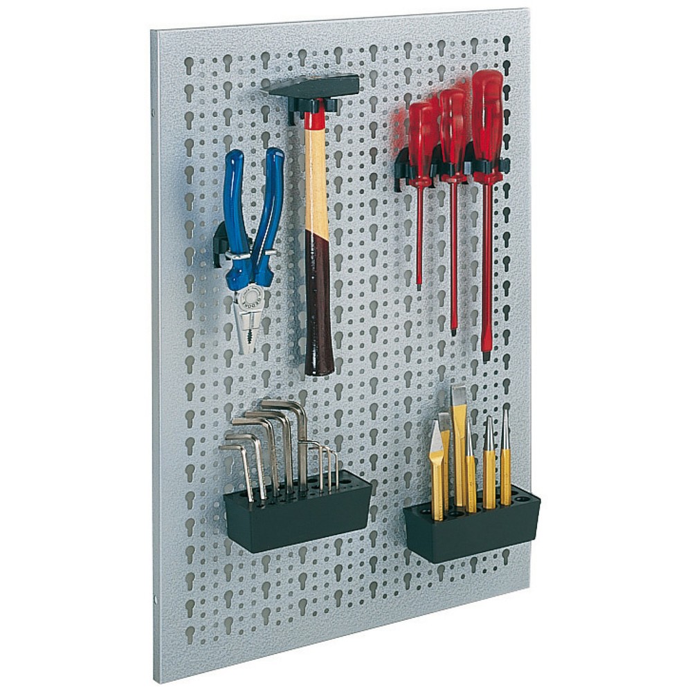 Produktabbildung: Stahl-Lochplatte HxB 600 x 400 mm