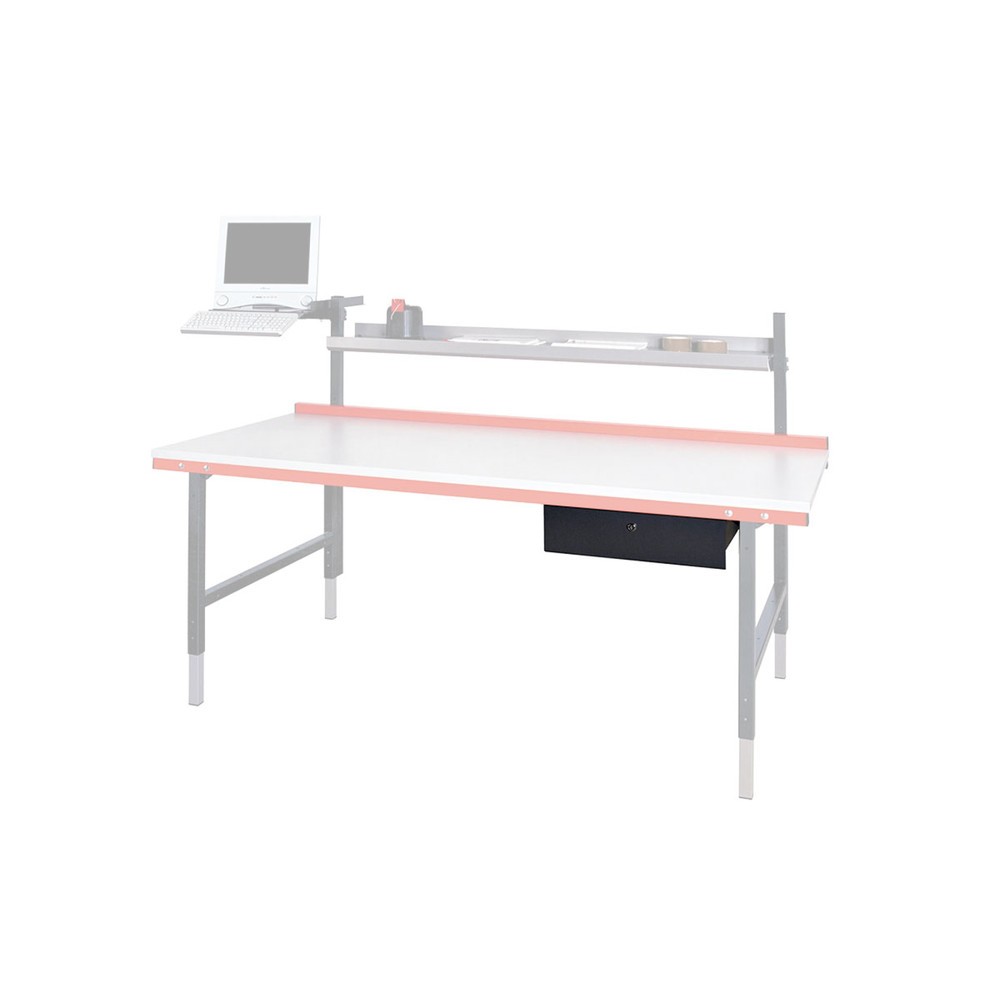 Produktabbildung Nr. 6: Stahl-Schublade für Rocholz Packtisch-System, HxBxT 150 x 520 x 500 mm